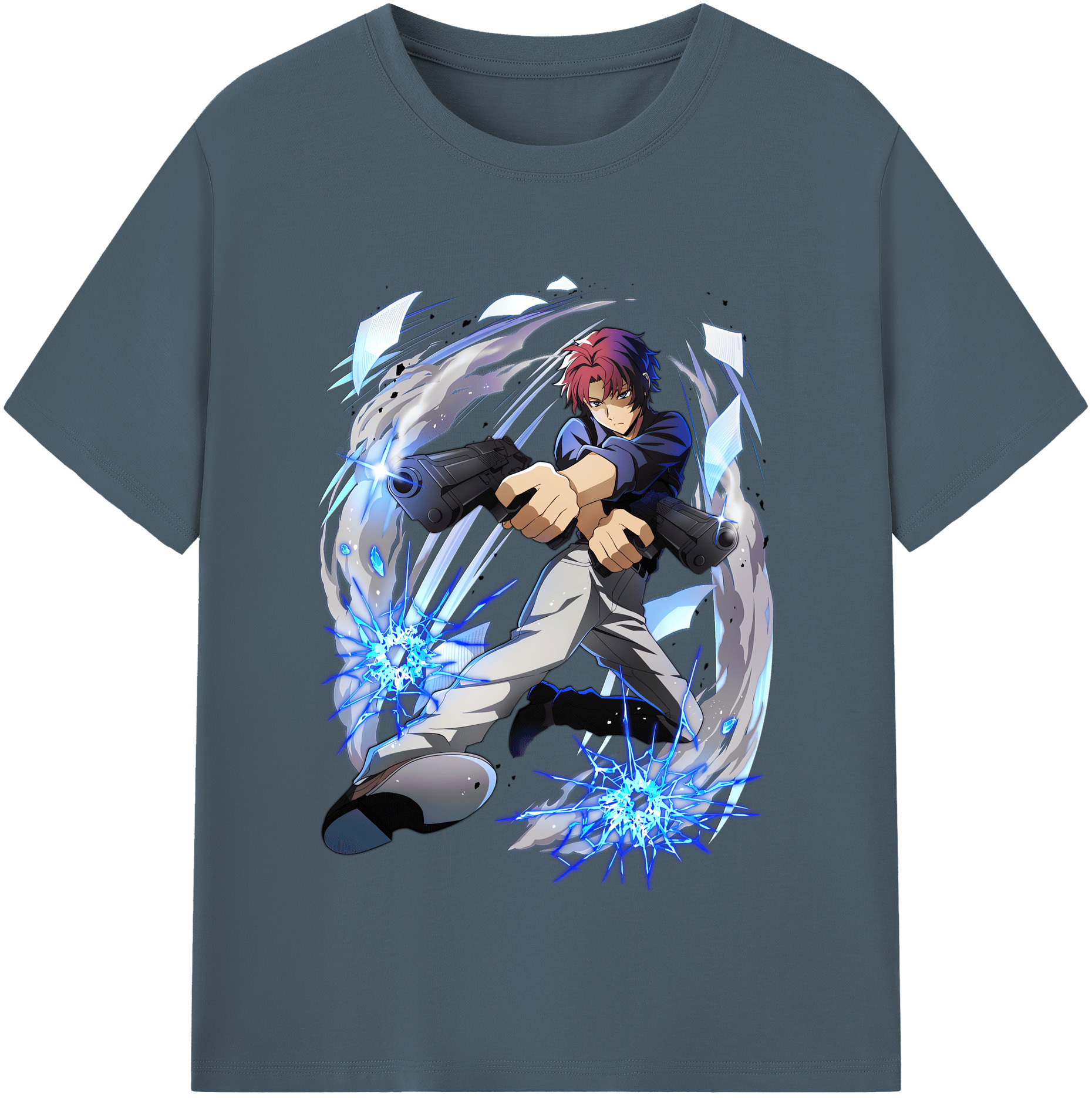 （画像用） 文豪ストレイドッグス Bungo Stray Dogs 綿100％半袖Tシャツ（フロントプリント）